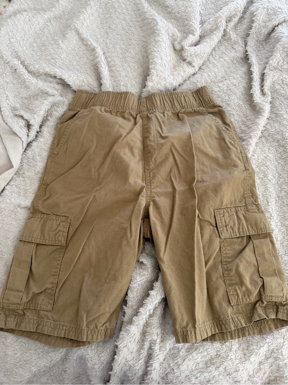 Place Boys Tan Cargo Shorts